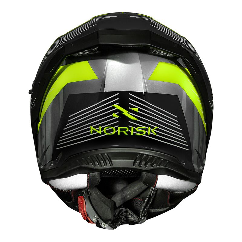 Capacete Norisk Strada II ST Titanium Preto Fosco com Viseira Iridium