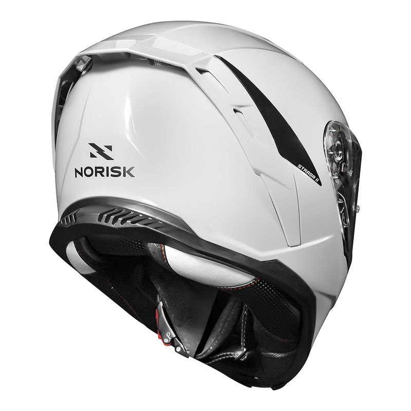 Capacete Norisk Strada II Monocolor Branco Tamanho P M G GG