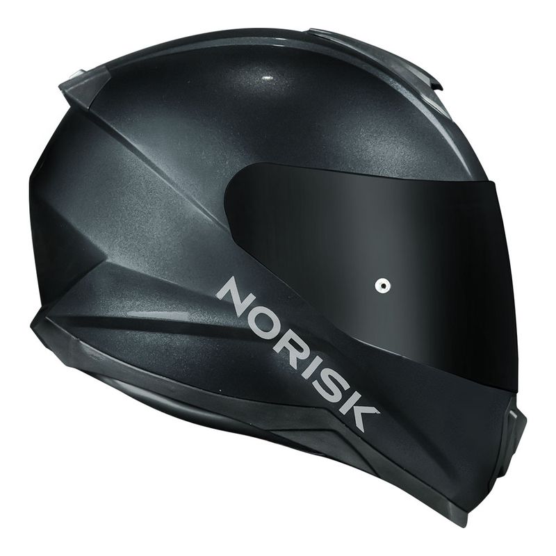 Capacete Norisk Razor Monocolor Preto Viseira Cristal