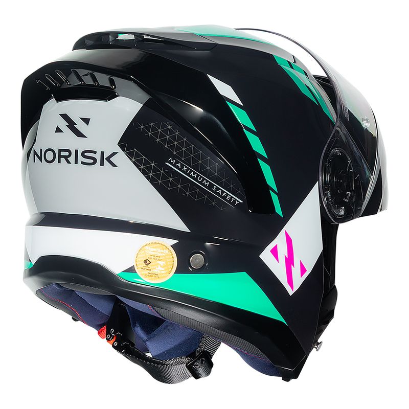 Capacete Norisk Force II Maxx Azul Escuro Proteção Segurança