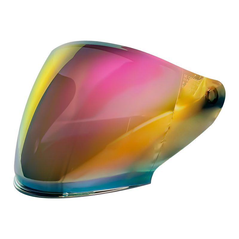 Viseira Vermelha Norisk Capacete City Proteção UV Policarbonato