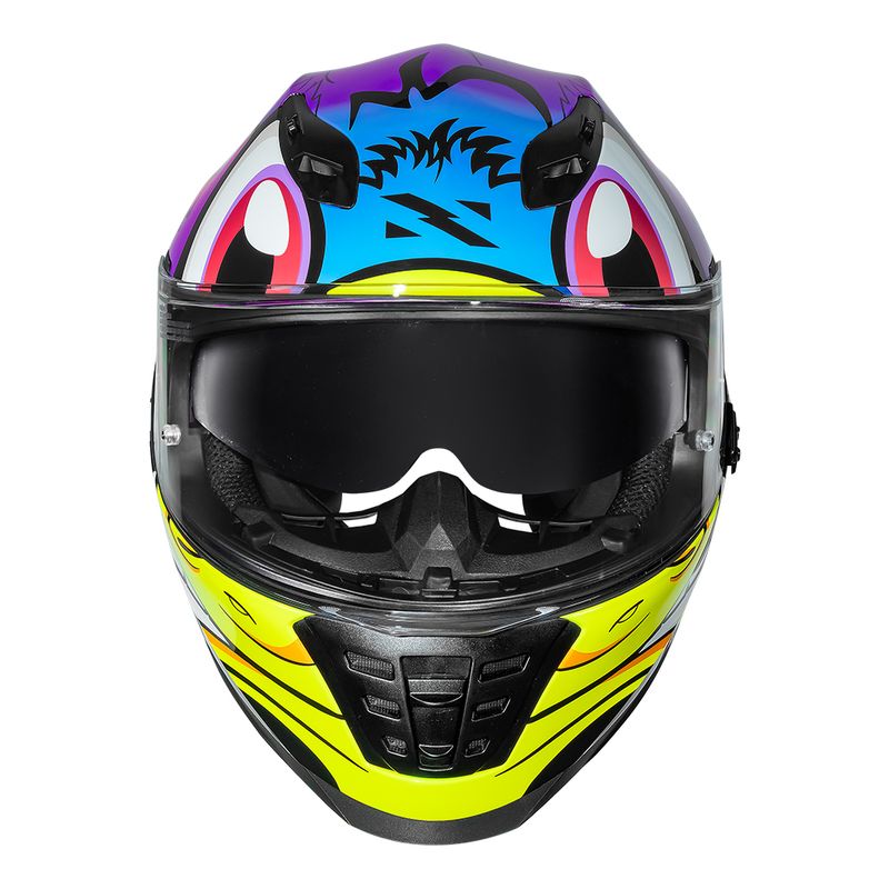 Capacete Norisk Soul II Loko Rosa Fechado Motociclista