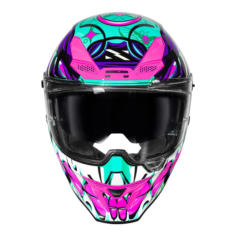 Capacete Norisk Rock Butterfly Rosa com Proteção UV e Sistema de Ventilação