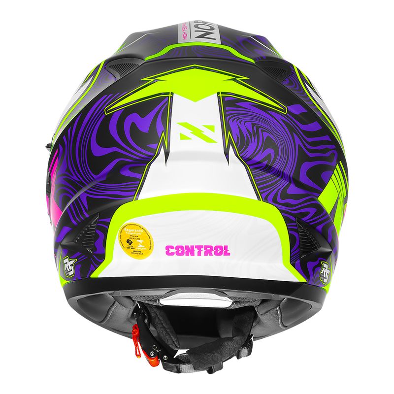Capacete Norisk Soul II Control Rosa Fosco Proteção Máxima