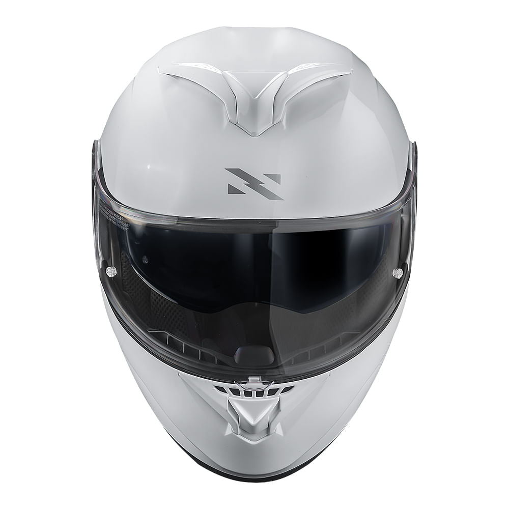 Capacete Norisk Force II Monocolor Branco 5 Estágios Micrométrico