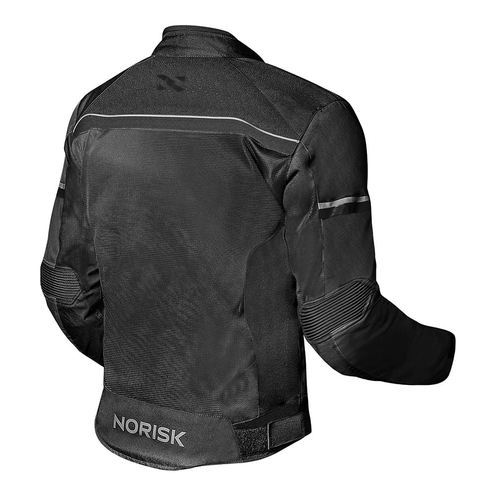 Jaqueta Motociclista Norisk Trip Air Preta Impermeável com Proteção