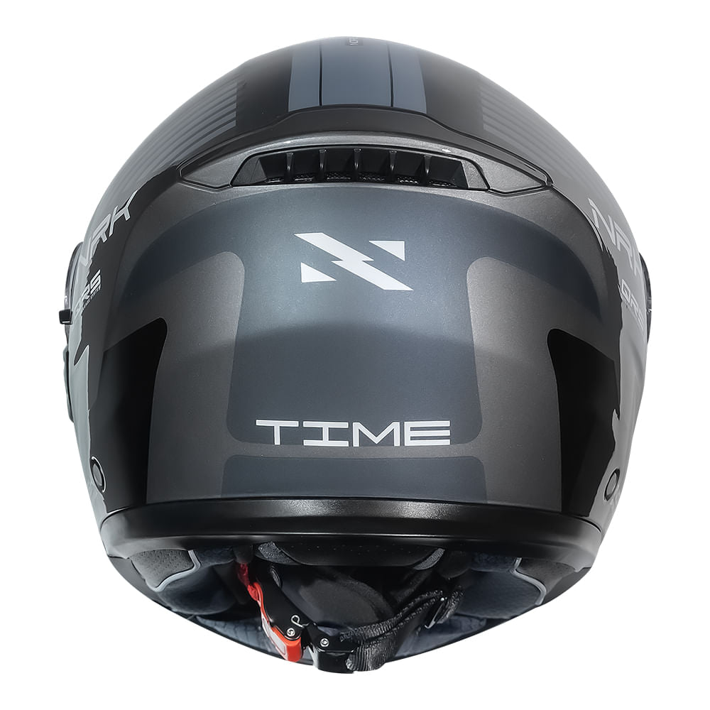 Capacete Norisk Vortex Time Preto Articulado Escamoteável Segurança